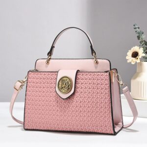 Women Elegant Contrast Color Handbag Women Elegant Contrast Color Handbag