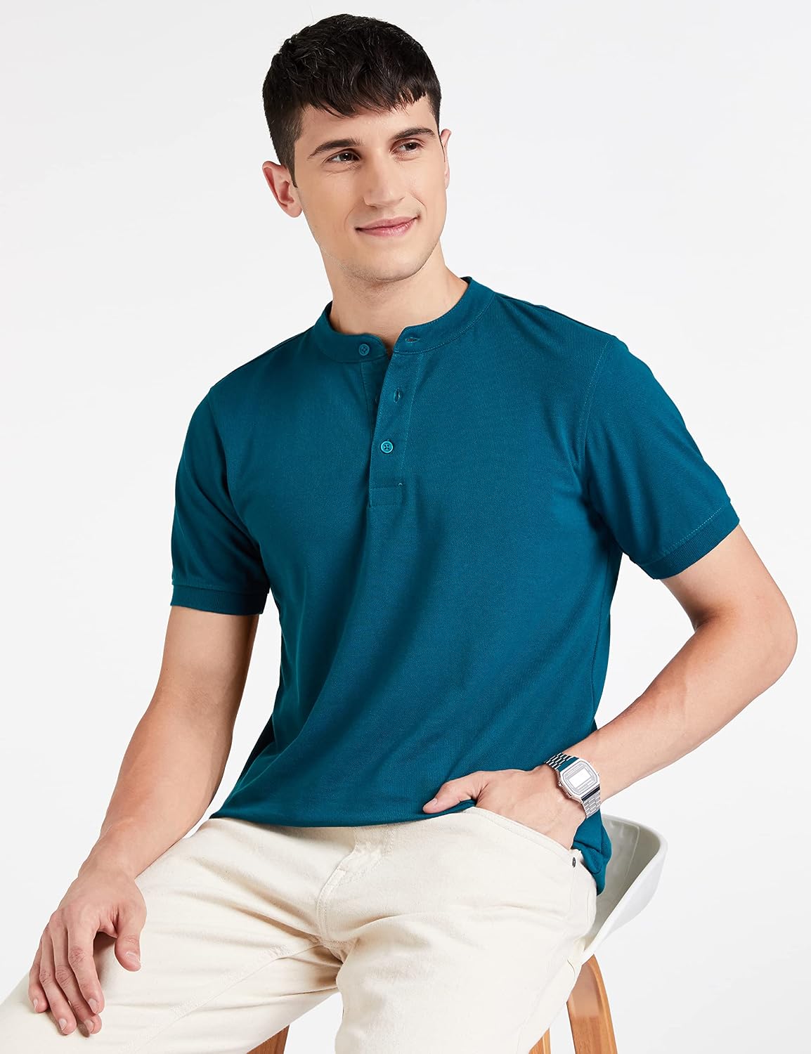 Symbol Men's Cotton Rich Polo T Shirt - Image 2